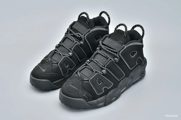  (2018) More Uptempo 414962-004 Black Reflective Air 0321